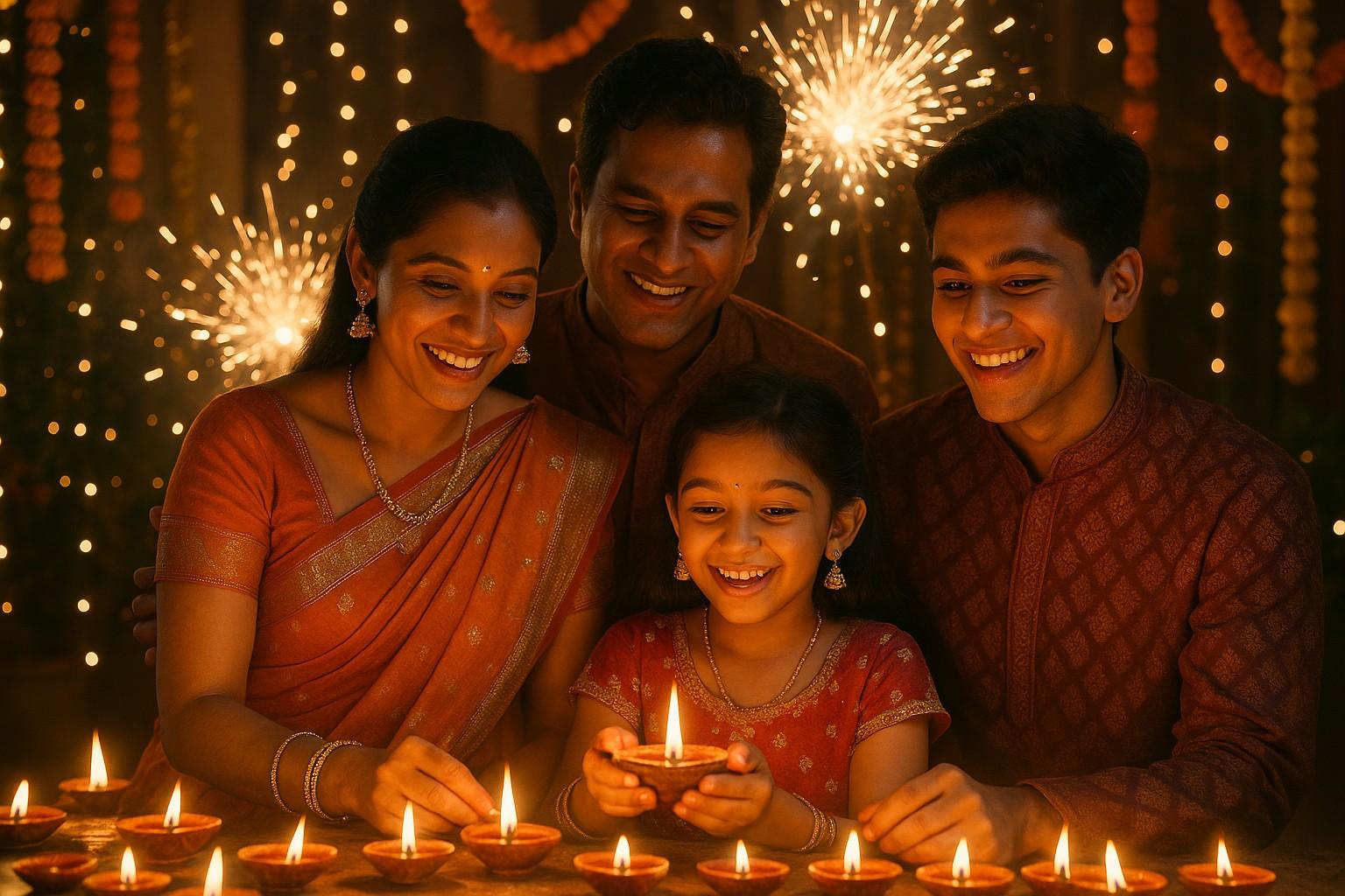 Diwali Celebrations in India: The Festival of Lights and Joy